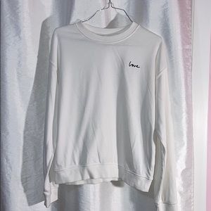 “Love” Crewneck Top